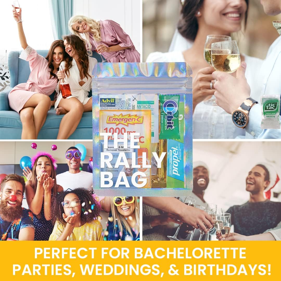 The Rally Bag - Pre-Filled Hangover Kit for Bachelorette Party Favors