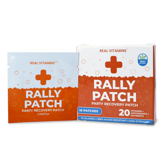 Rally Patch - Individually Wrapped Hangover Patches for Better Mornings